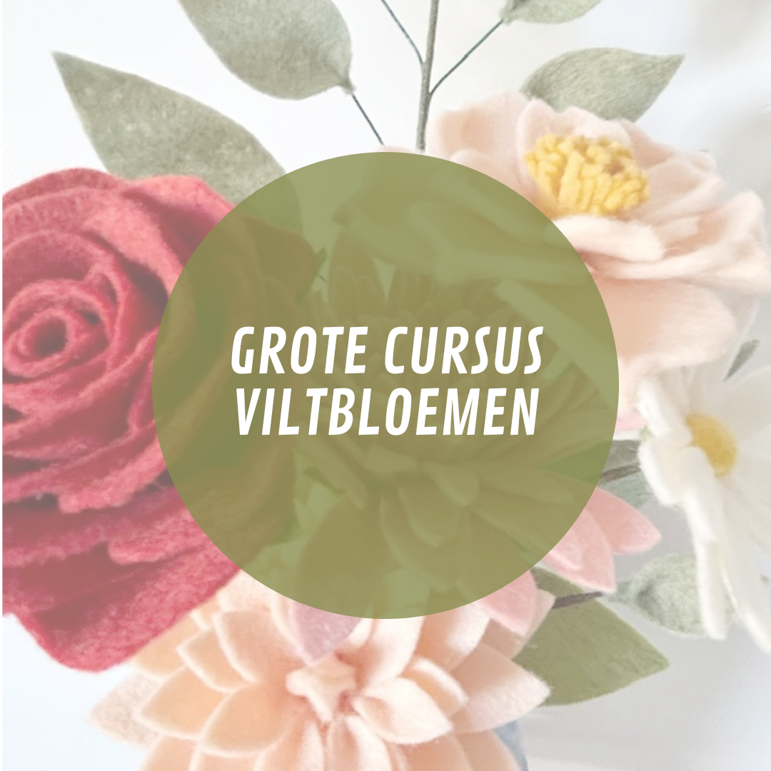 Cursus Viltbloemen Maken