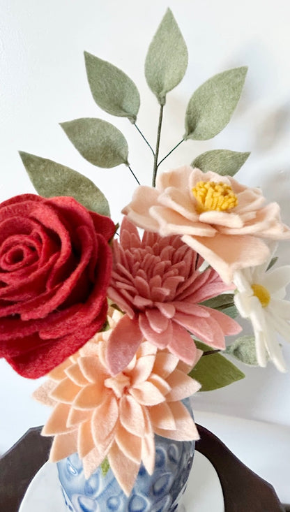 Cursus Viltbloemen Maken